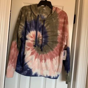Tie-dye sweatshirt